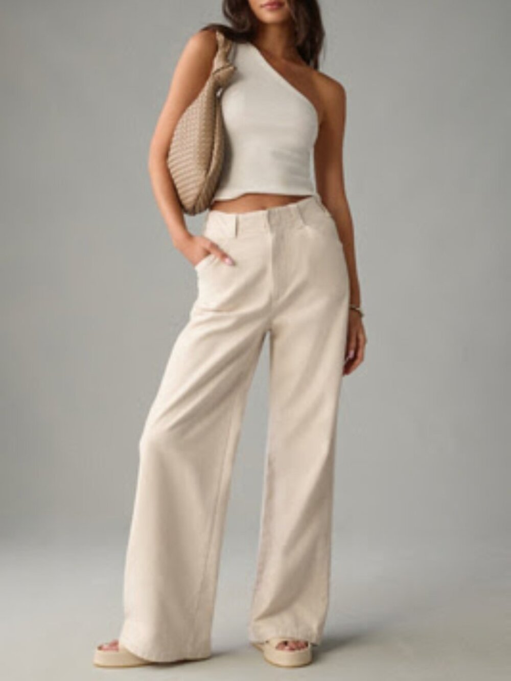 Citizens of Humanity Utility Trousers White/ Cream
